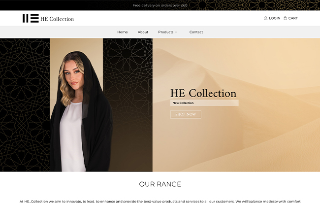 Clothing website
