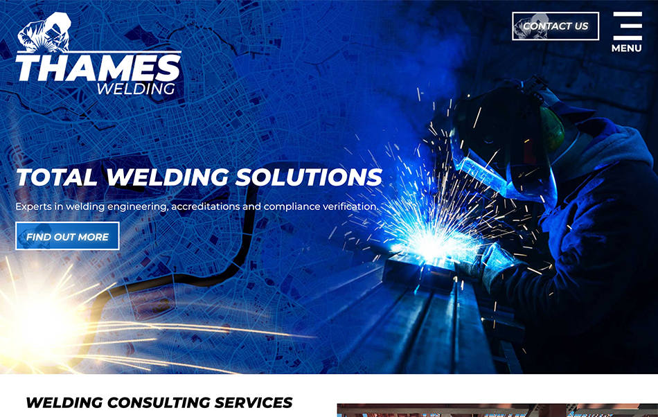 welding web design website